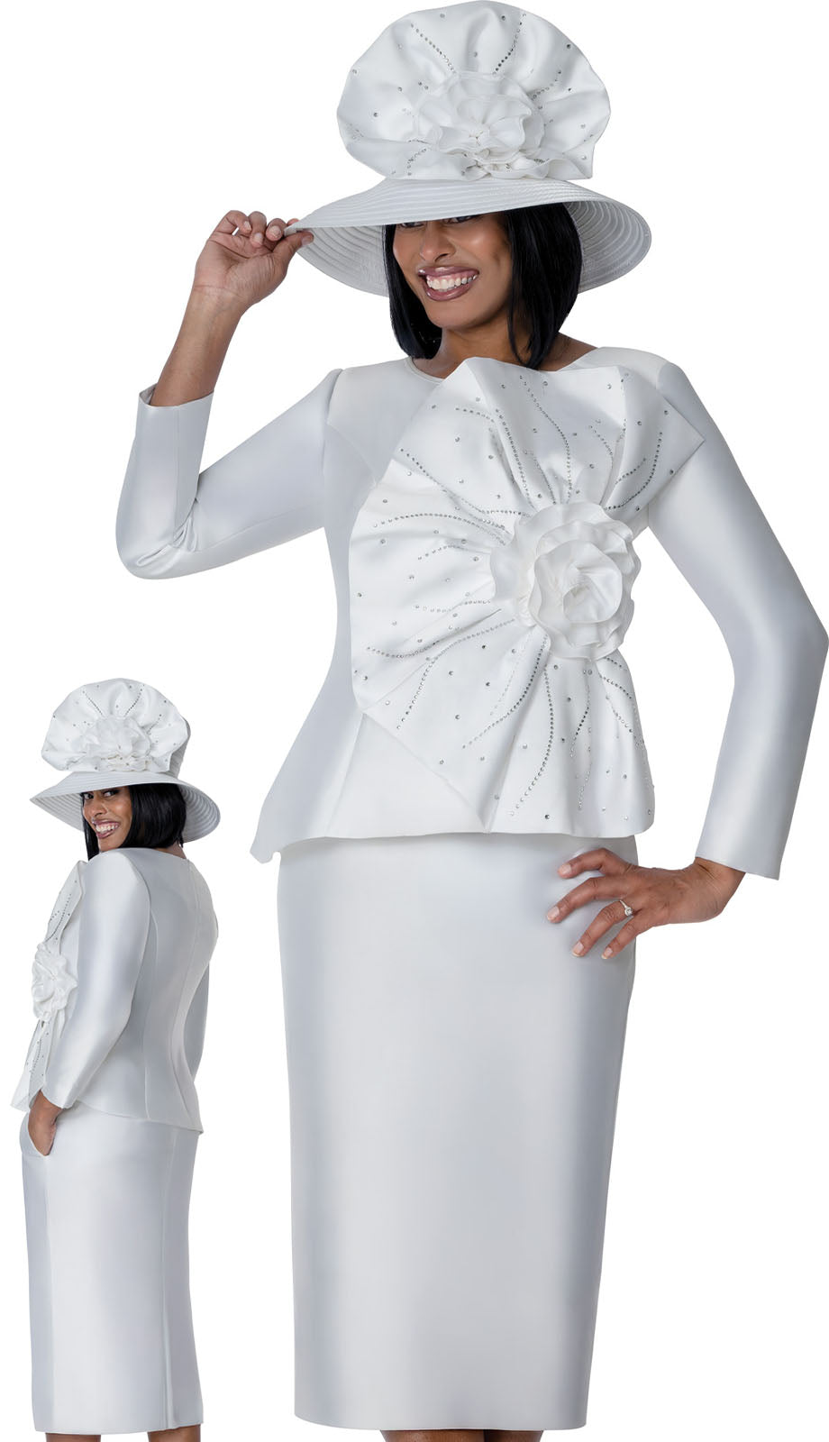 GMI G401872-H Ladies Church Suit-Hat
