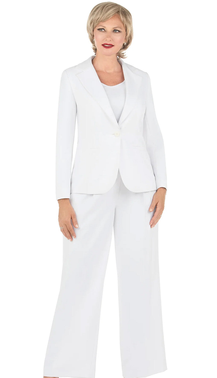 Giovanna S0706-WHT-CO 4 Piece Ladies Suit