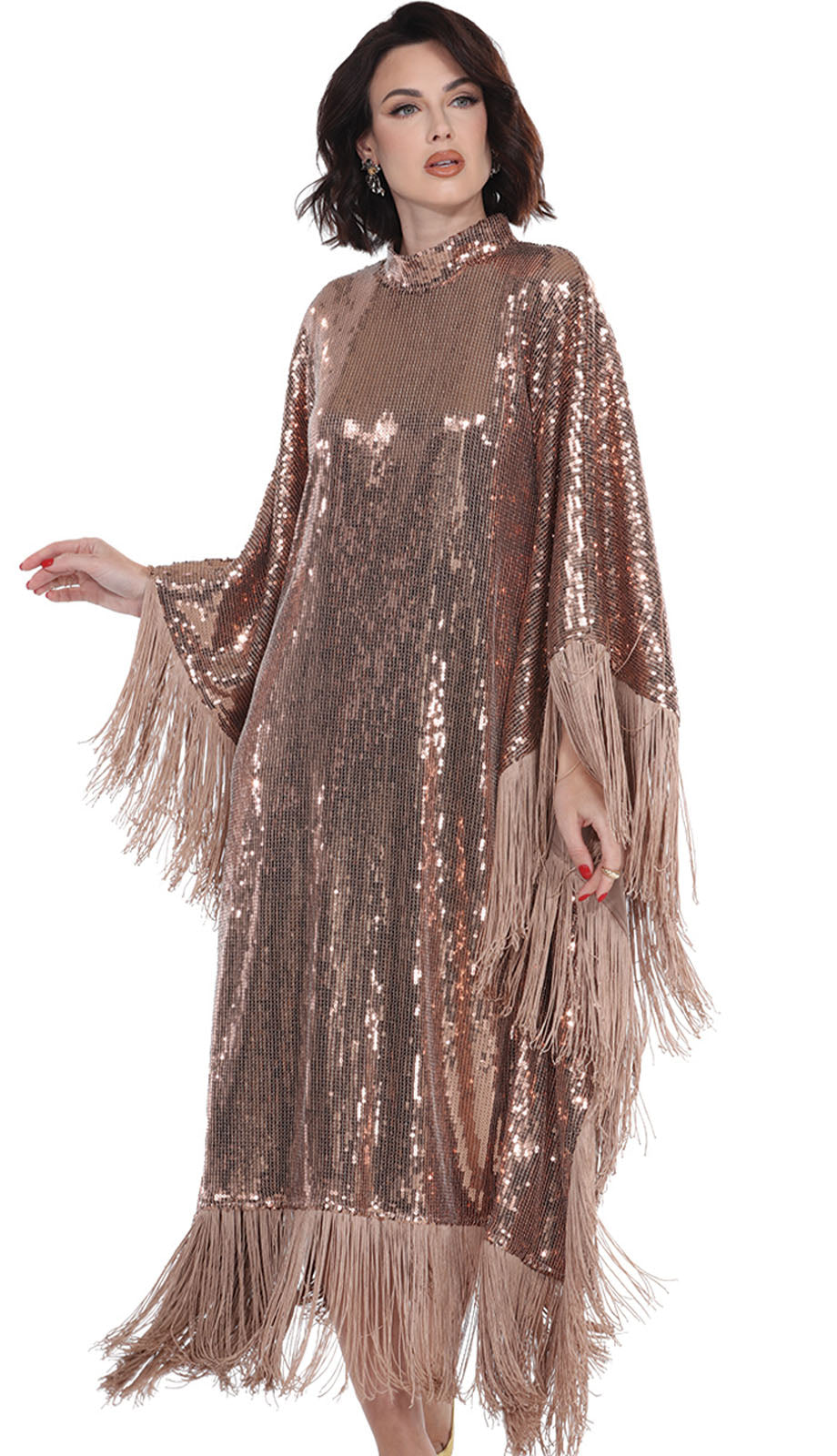 Love The Queen 17493-RSG Church Dress