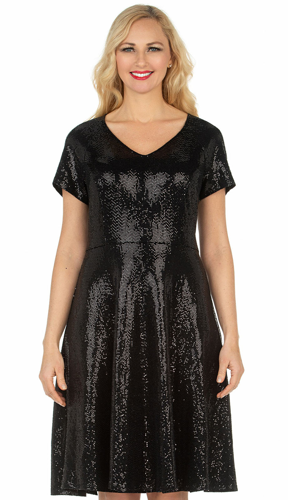 Giovanna D1620-BLK Church Dress