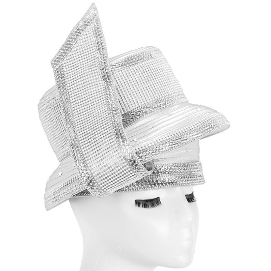 Giovanna HR22143-WHT-QS Church Hat