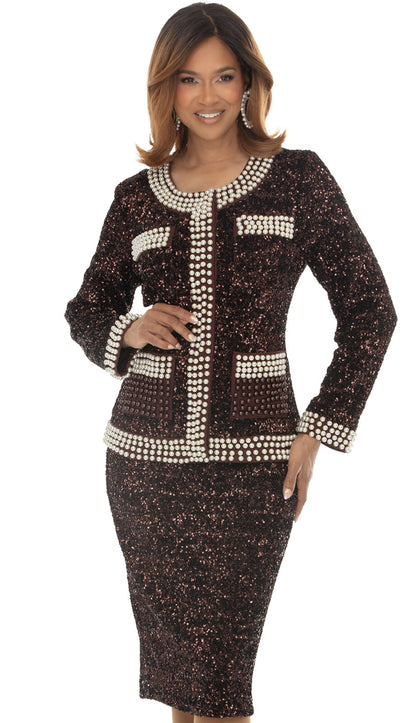 Donna Vinci 12234-CHC Church Suit
