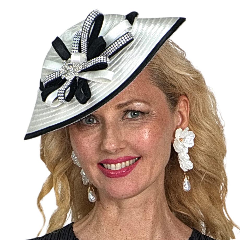 Lily And Taylor H163-IWB Church Hat