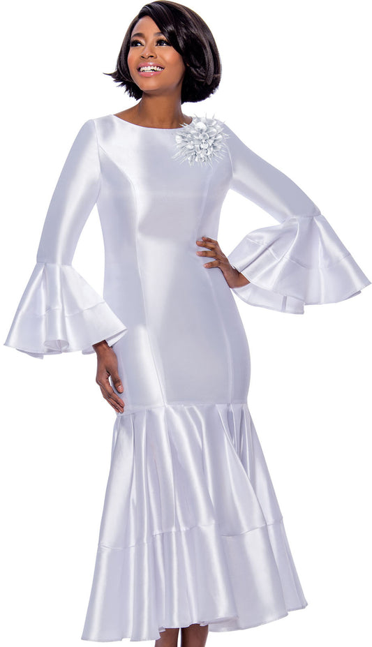 Terramina 7764-WHT Church Dress