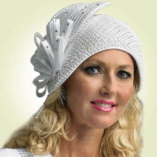 Lily And Taylor Hat H300-WHT
