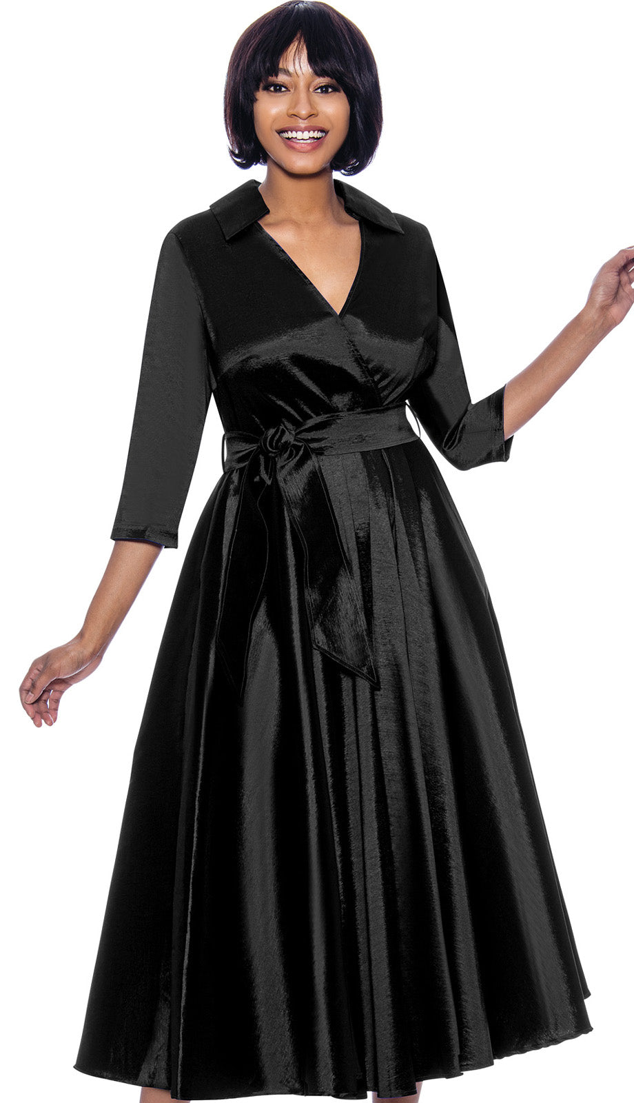 Terramina 7869-BLK-CO Chruch Dress