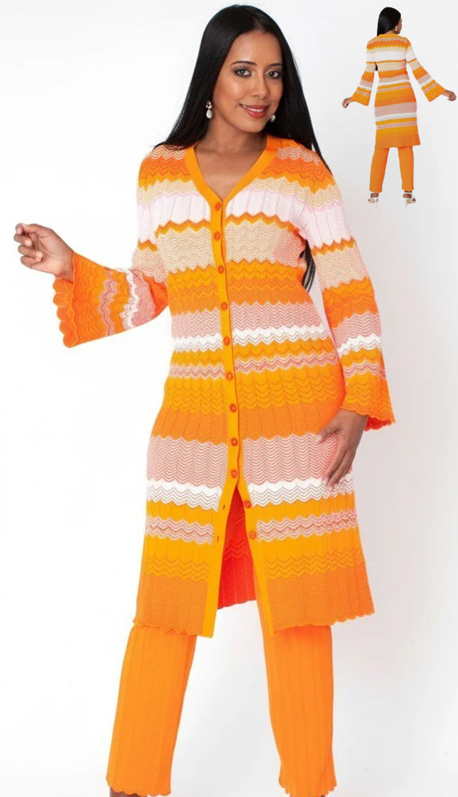 Kayla By Tally Taylor 51013-ORG Church Suit