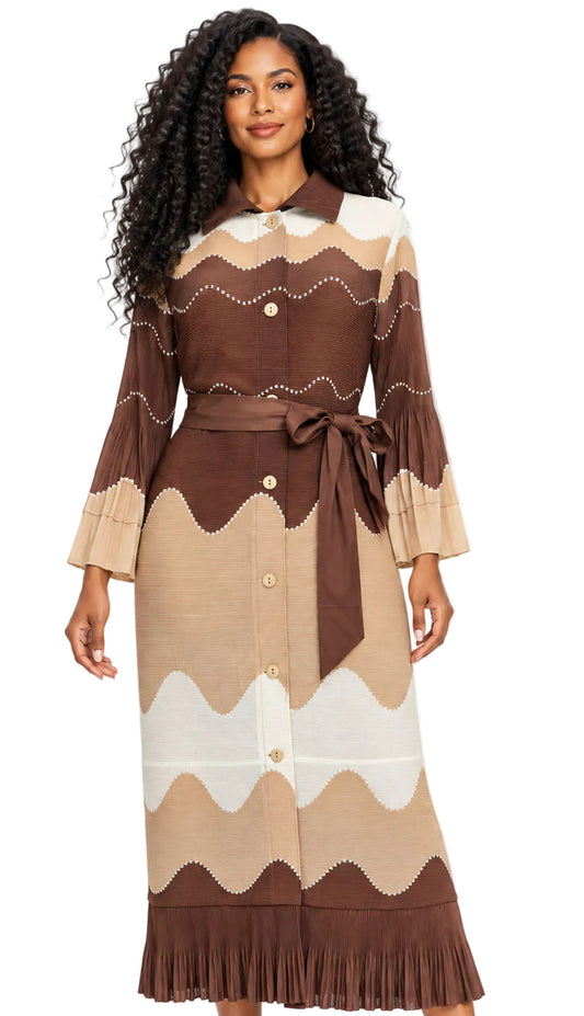 Giovanna DP2468-CHC Church Dress