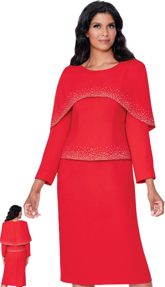 Stellar Looks SL600642-RED-IH Church Suit