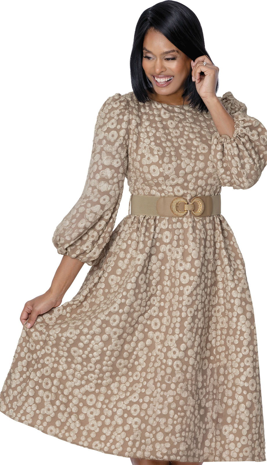 Nubiano 100901-TPE-IH Church Dress