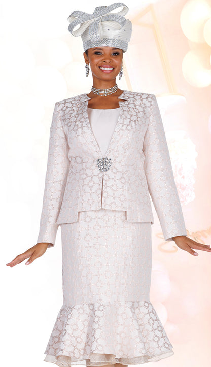 Champagne Italy H6415 Church Hat