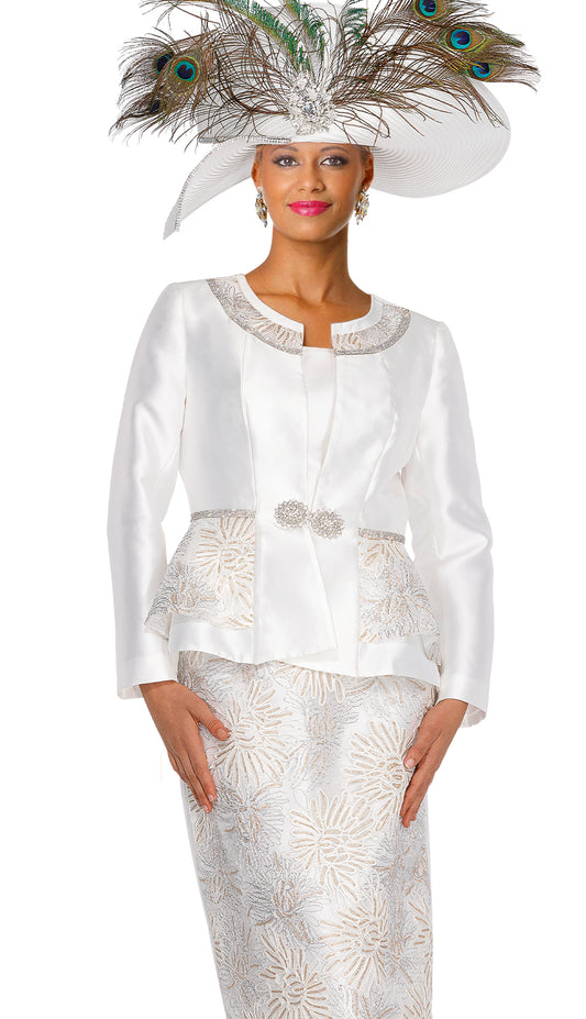 Elite Champagne 6266 Church Suit