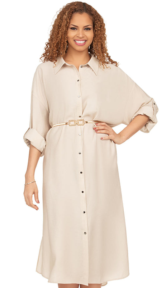 Giovanna DP2430-KHK Church Dress