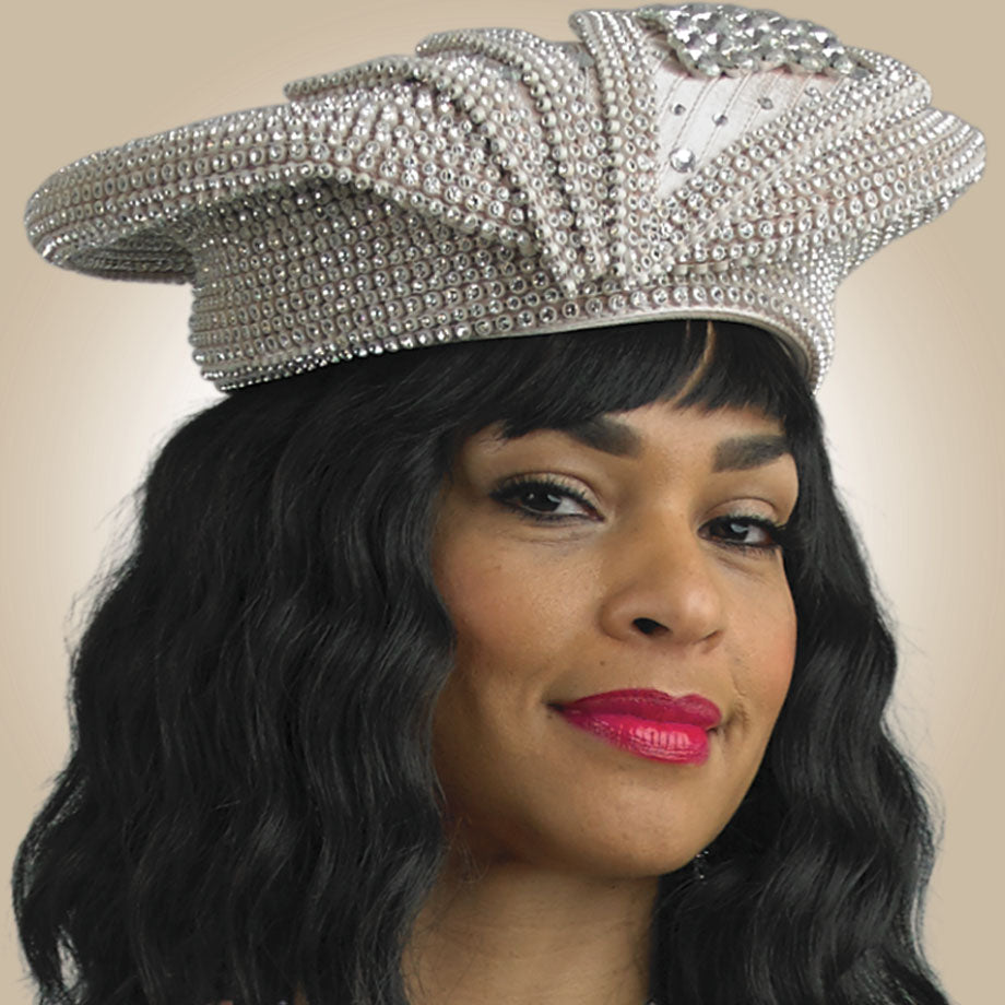 Lily And Taylor Hat H382-WHT