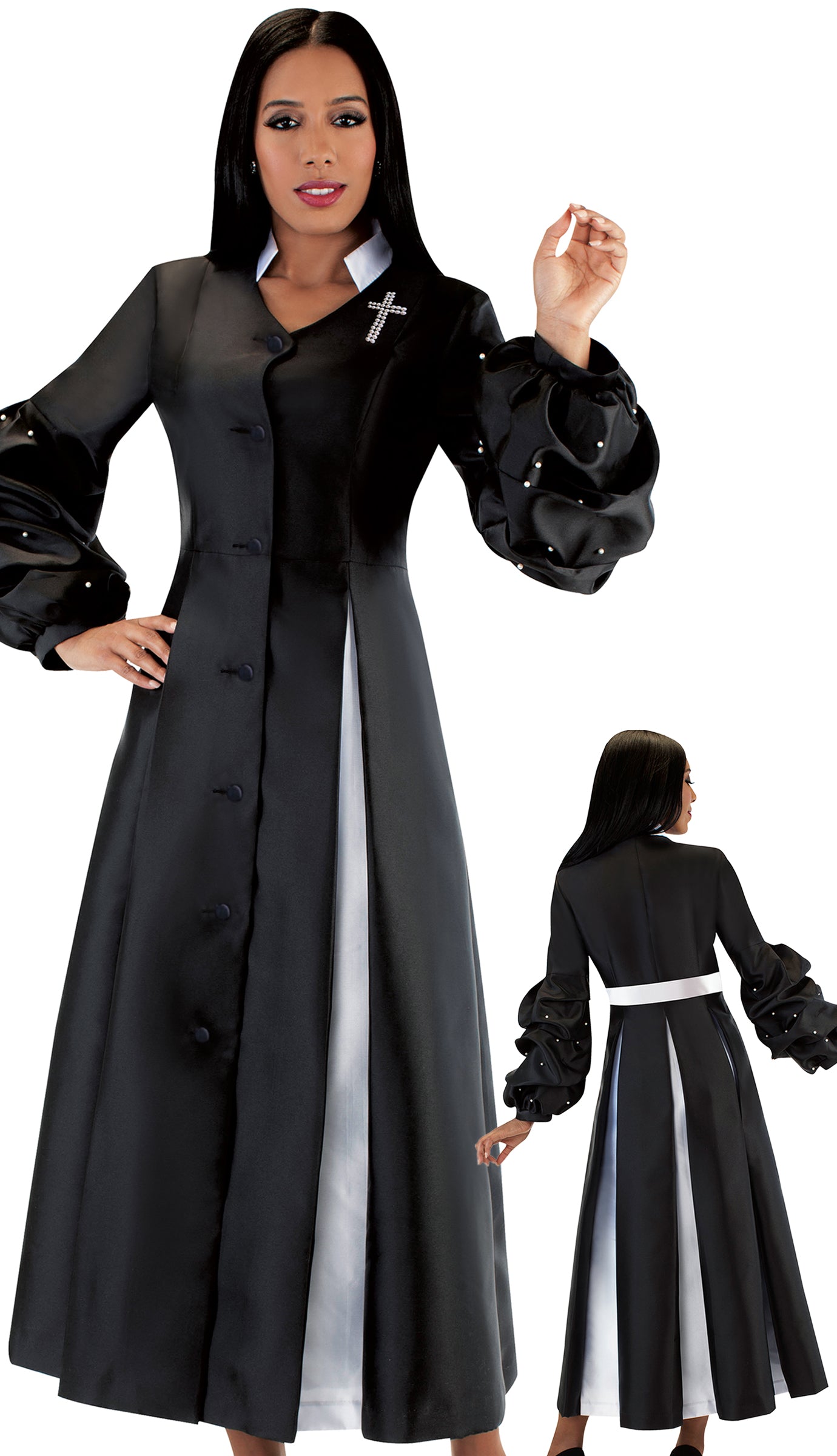 Tally Taylor 4730-BWW-QS Church Robe