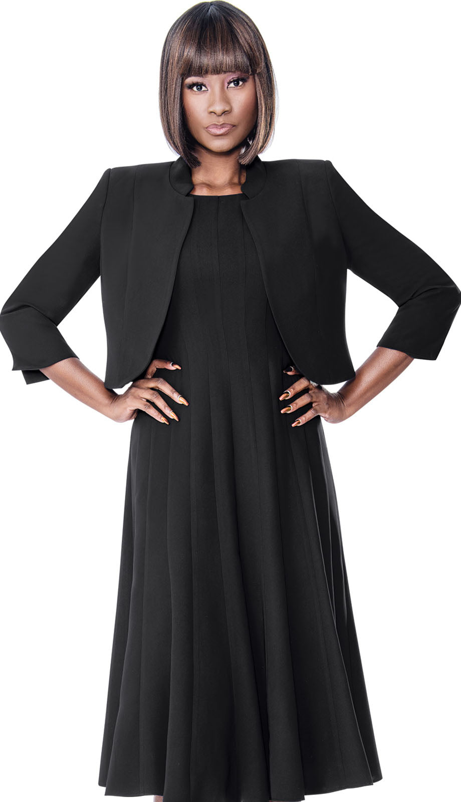 Terramina 7191-BLK Church Dress