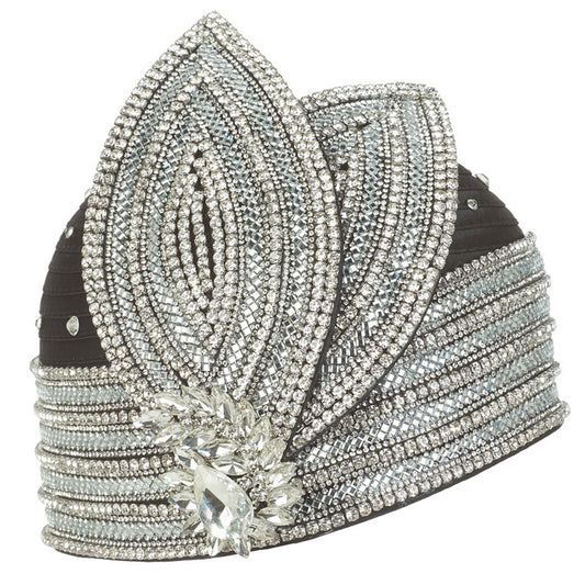 Giovanna HR22127-BLK Church Hat