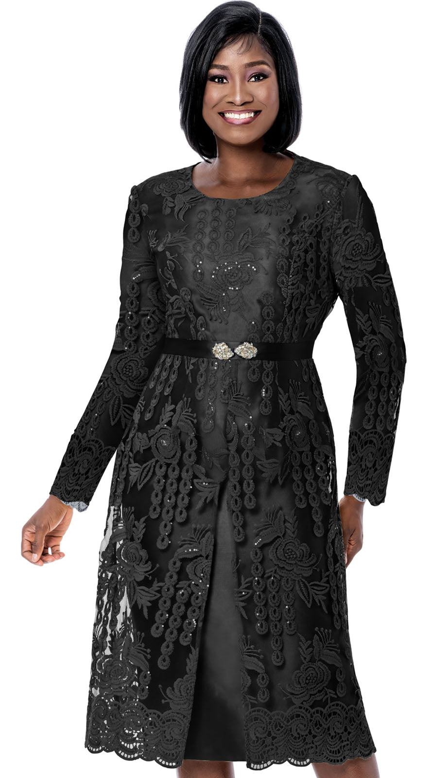 Terramina 7385-BLK Church Dress