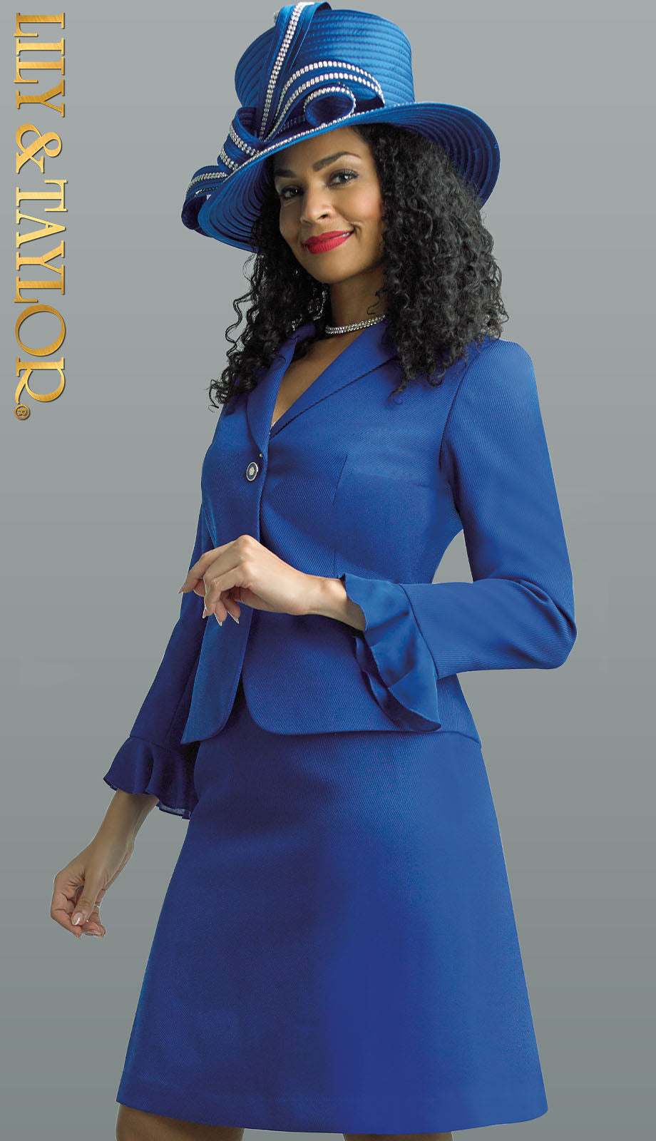 Lily And Taylor D657-SAP Church Suit