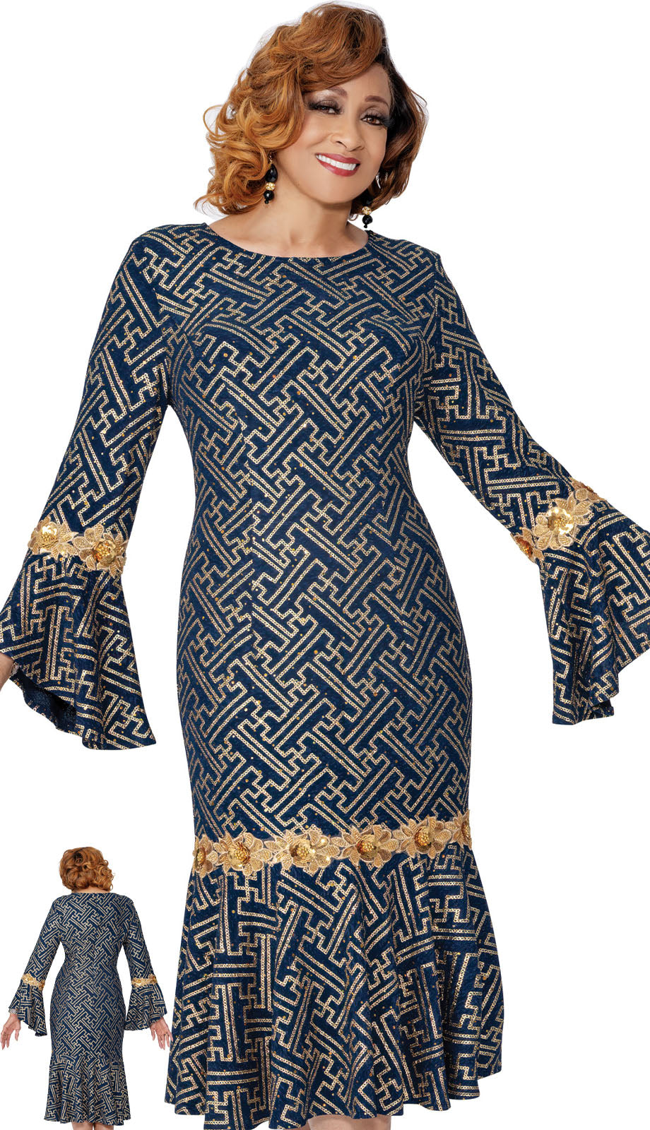 Dorinda Clark Cole 309961-NWG-IH Church Dress