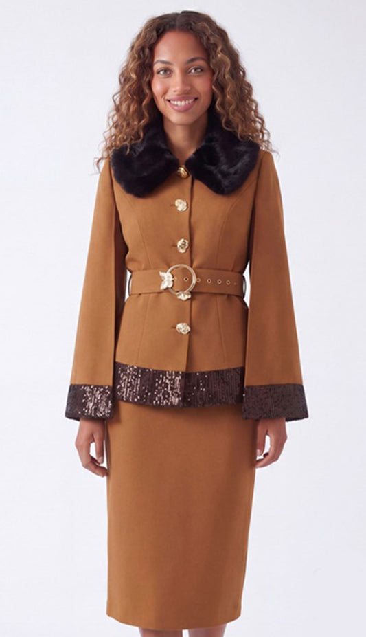 Lusso Couture 9234-MCH Church Suit