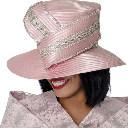 Dorinda Clark Cole 401722-PNK-H-IH Church Hat