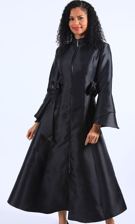 Diana Couture 8620-BLK Church Dress Robe