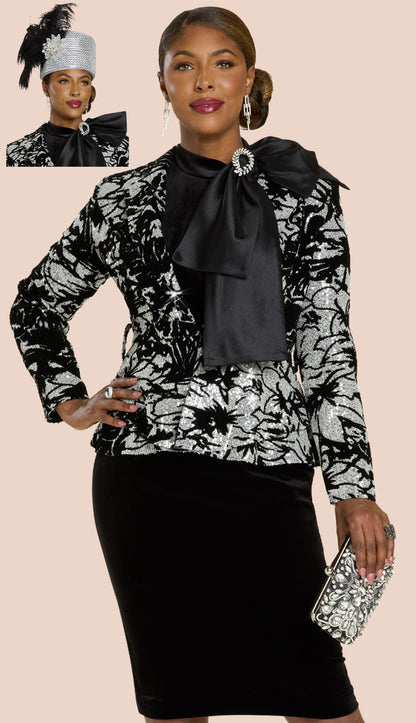 Donna Vinci 12214-QS Church Hat