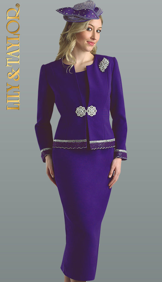 Lily And Taylor 4272-PUR