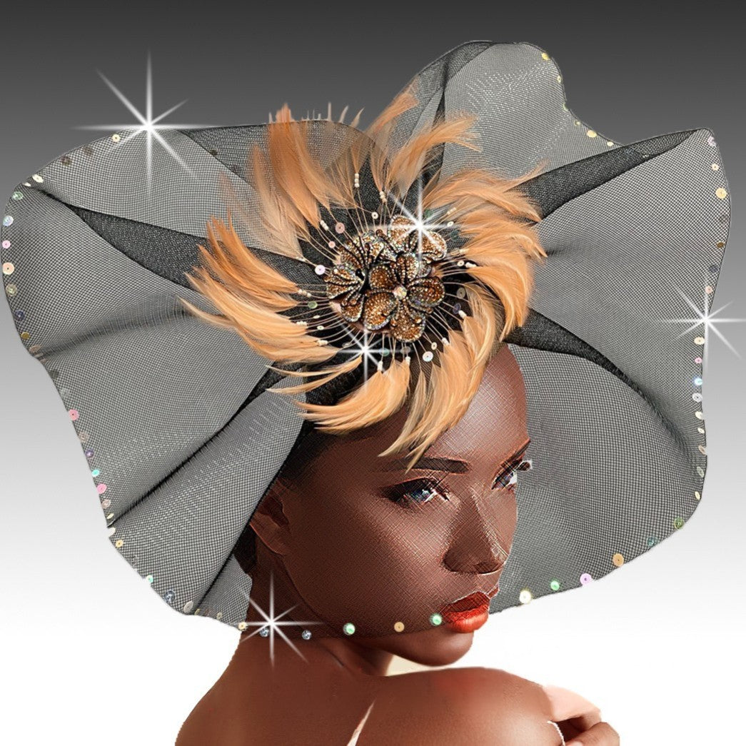 HARLEM FA2953 Church Fascinator