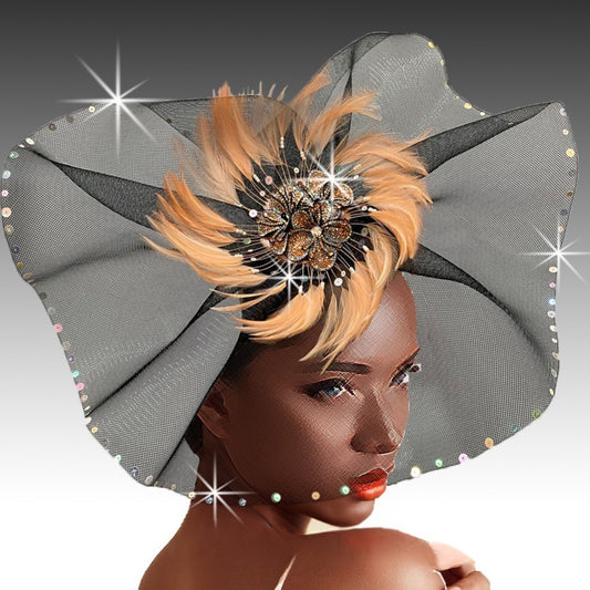 HARLEM FA2953 Church Fascinator