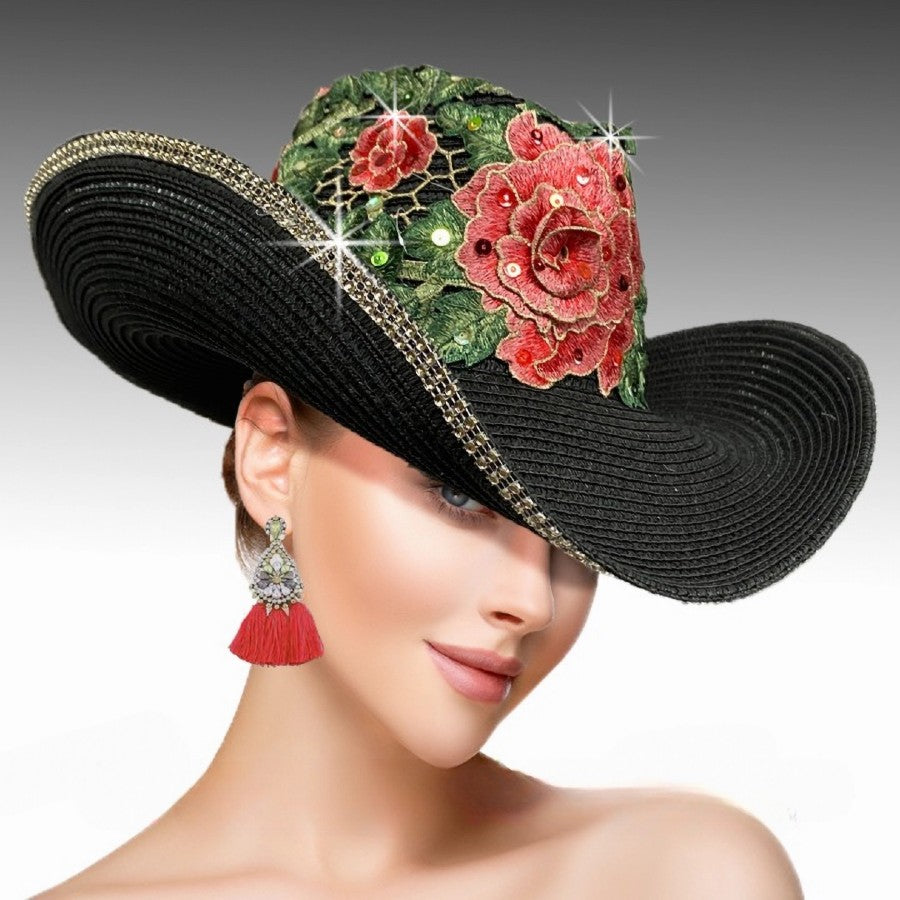 Church Hat SC2979 ROSA-BK