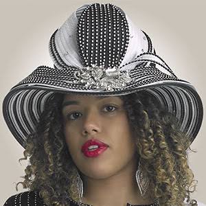 Lily And Taylor H189-BWW Church Hat
