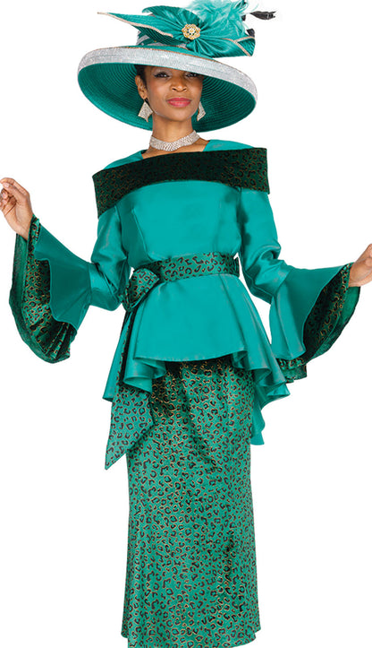 Elite Champagne 6167-H Church Hat