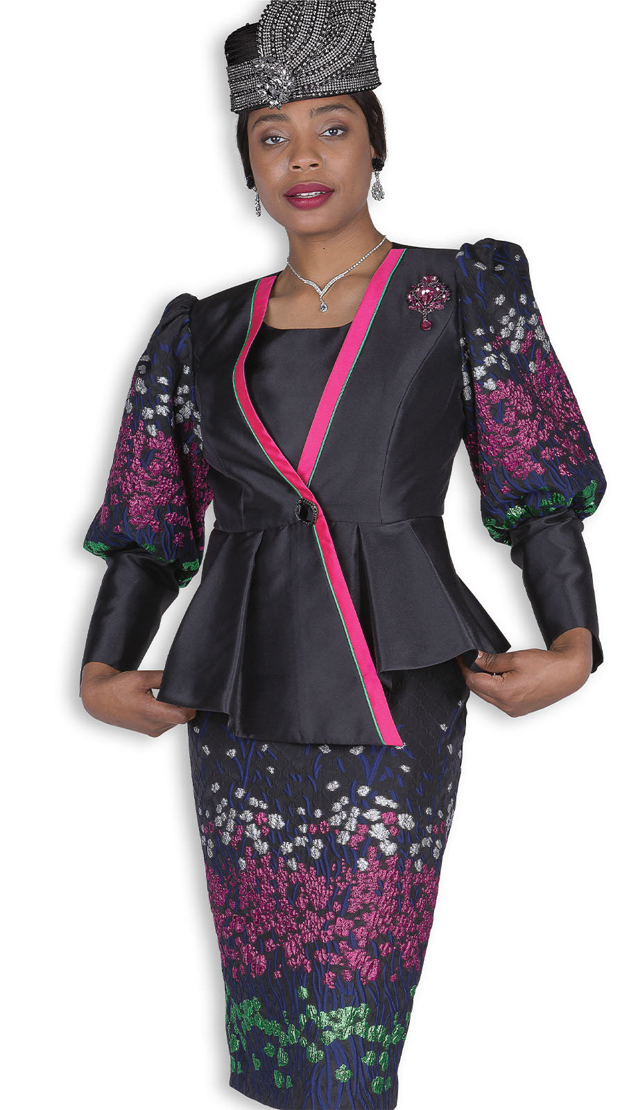 Elite Champagne 6353 Church Suit