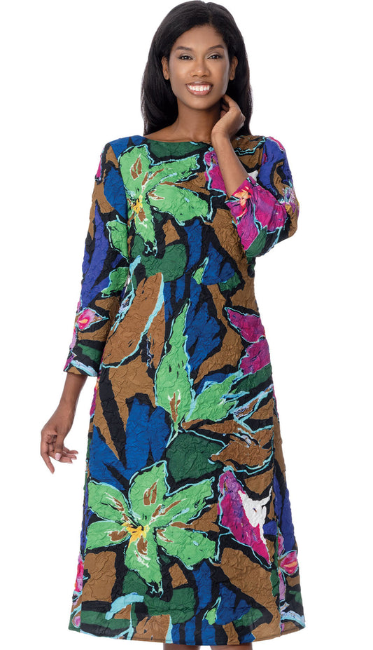Divine Casuals DC2011-QS Church Dress