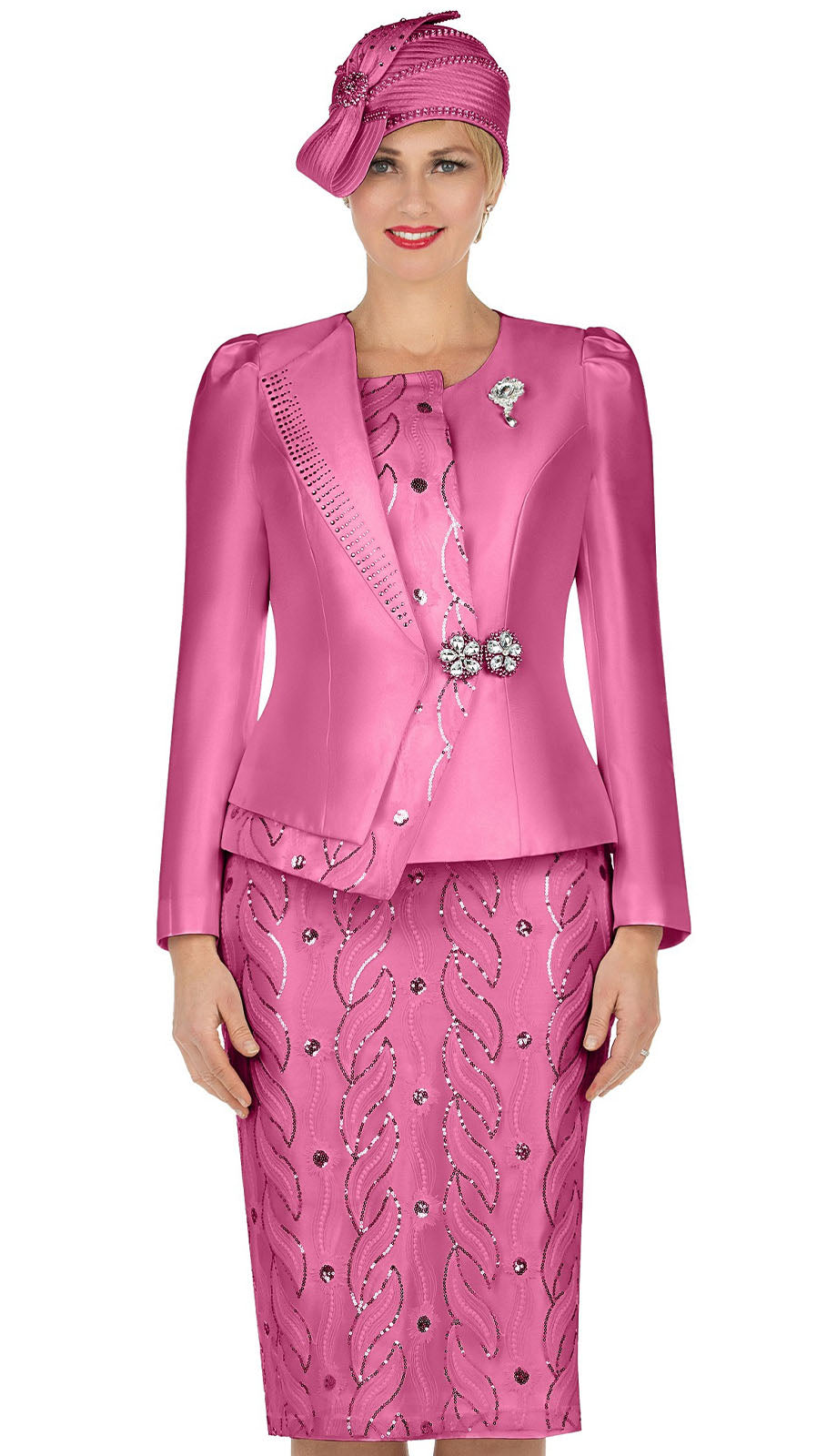 Mia By Giovanna 1152-VIO Church Suit