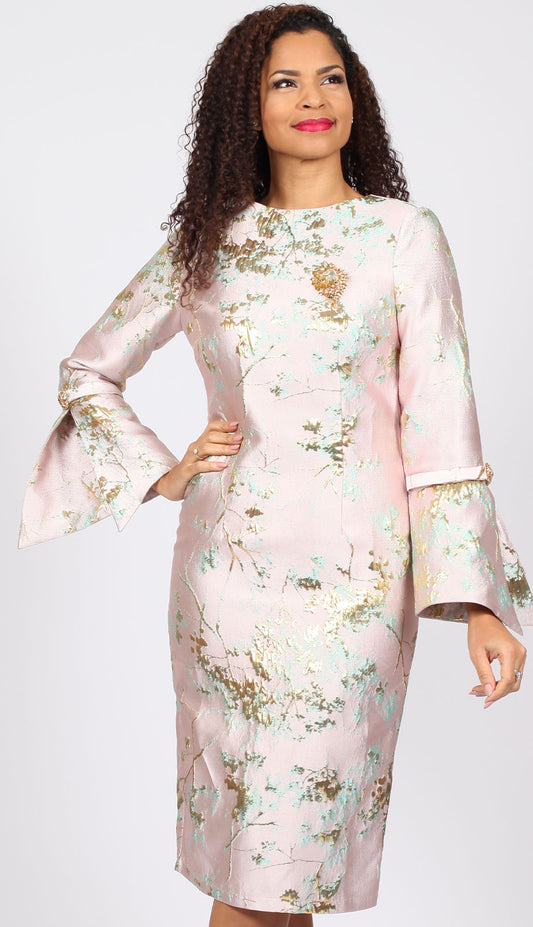 Diana Couture 8740-PNK Church Dress