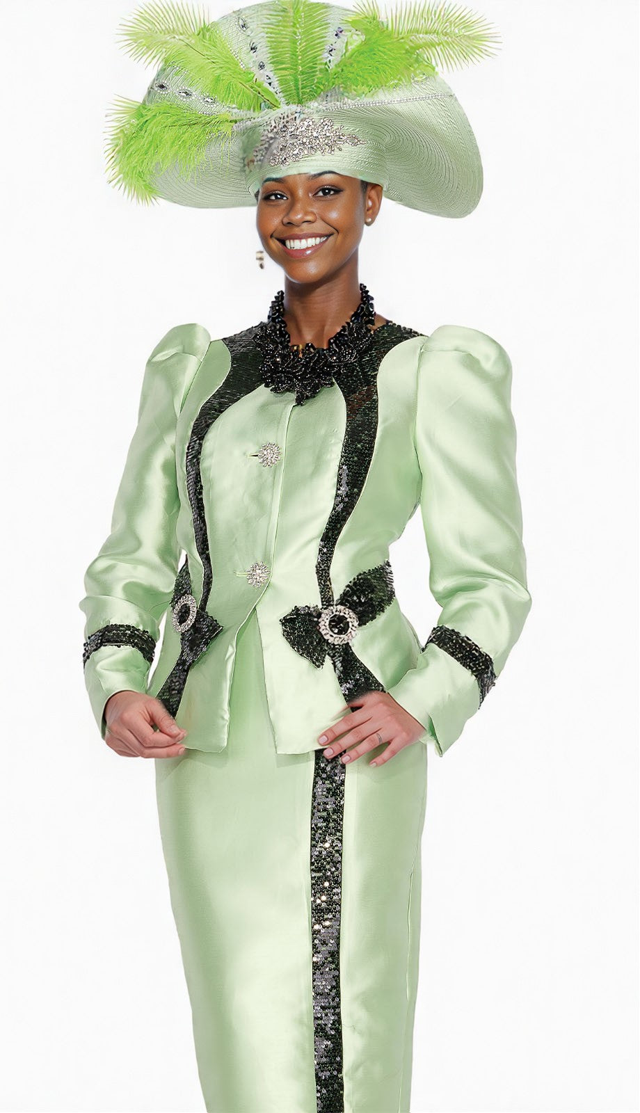 Aussie Austine 6074-LGB Church Suit