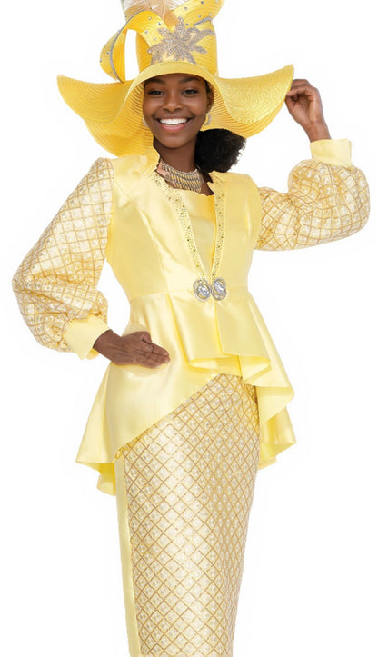 Champagne Italy 6202 Church Suit