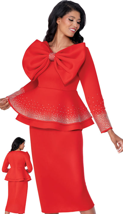 Stellar Looks SL600732-RED-IH Church Suit
