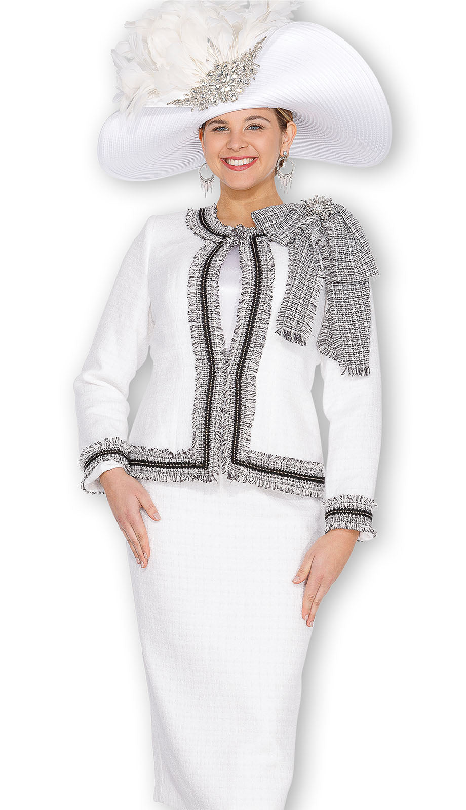 Elite Champagne 6162-OWB-H Church Hat