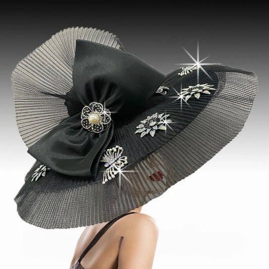 Church Hat 3204 DUOMO-BK