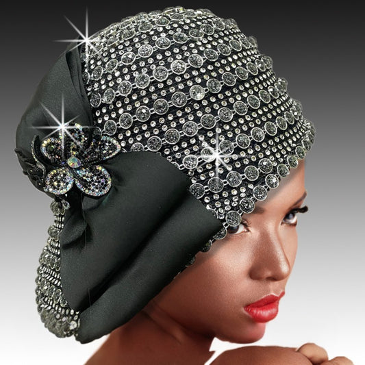 Church Hat 3216 DECO DOLL-BK