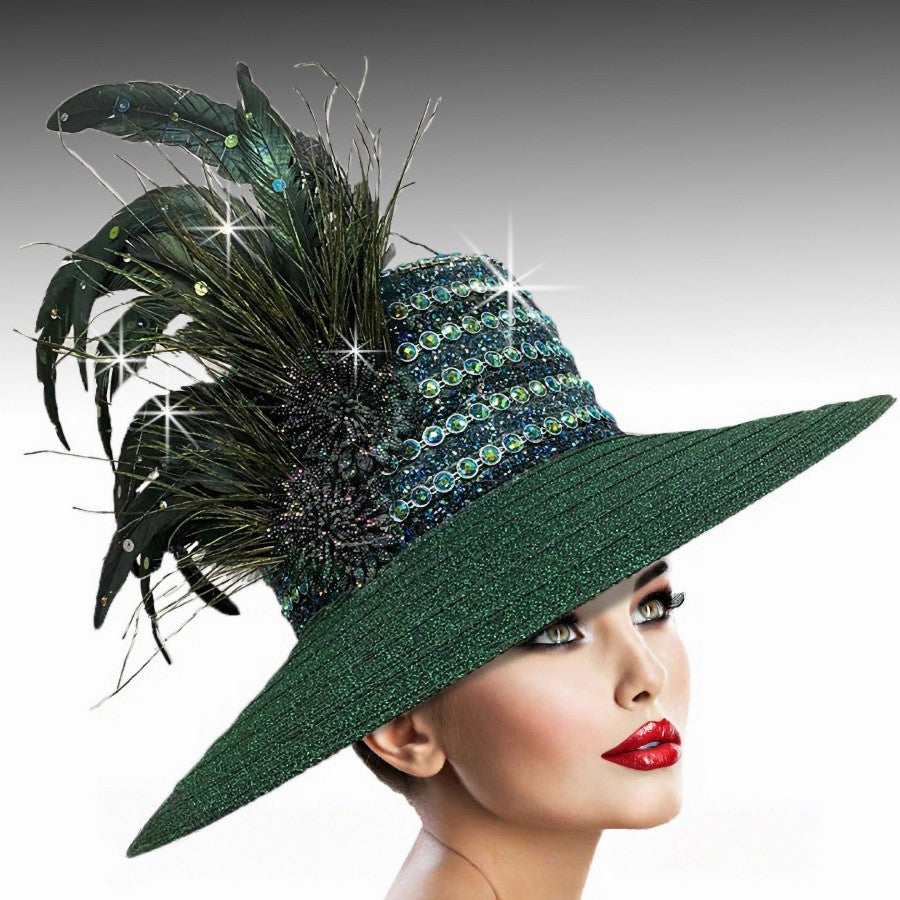 Church 3224-GRN Church Hat