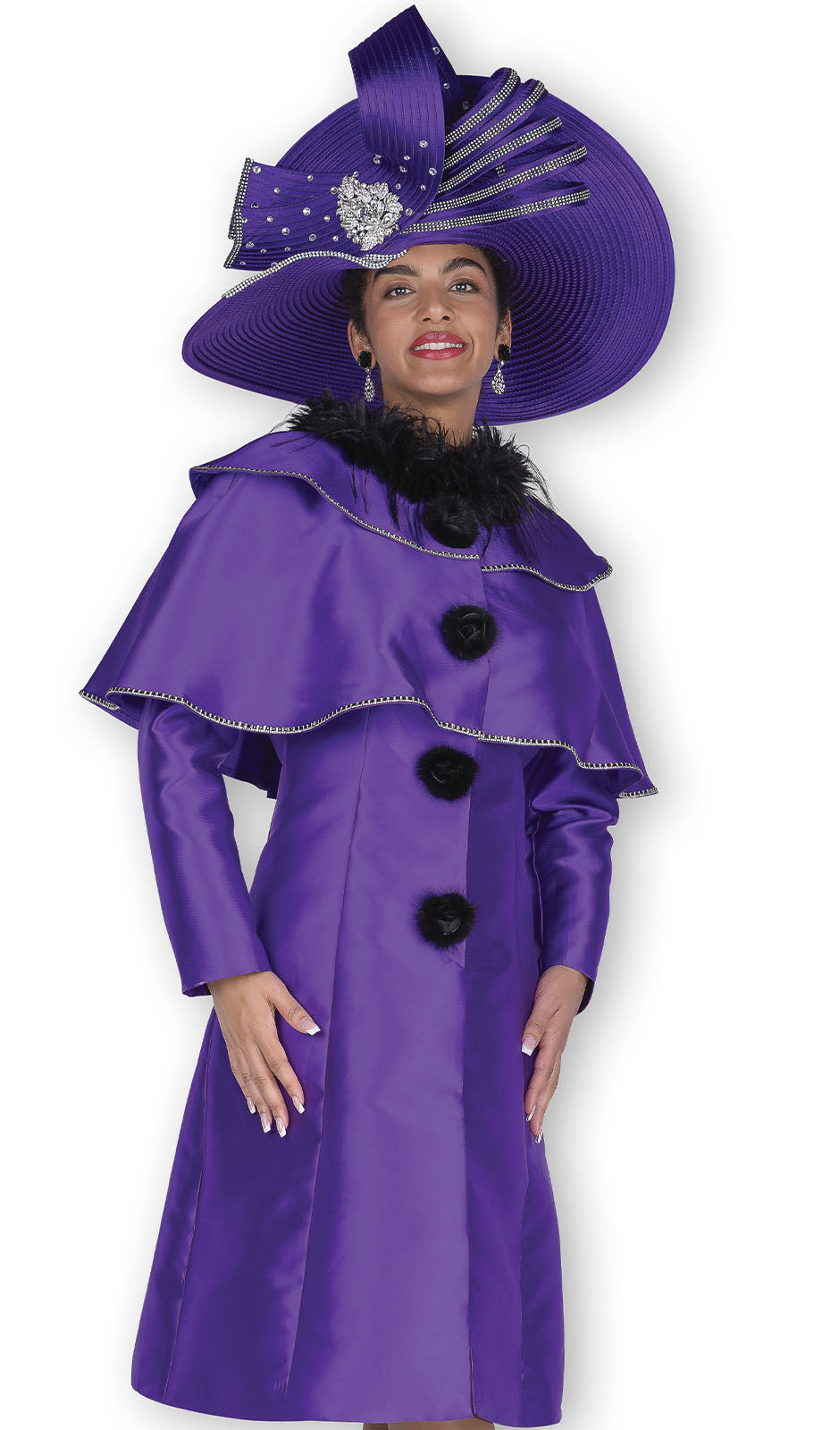 Champagne Italy 6116-H Church Hat