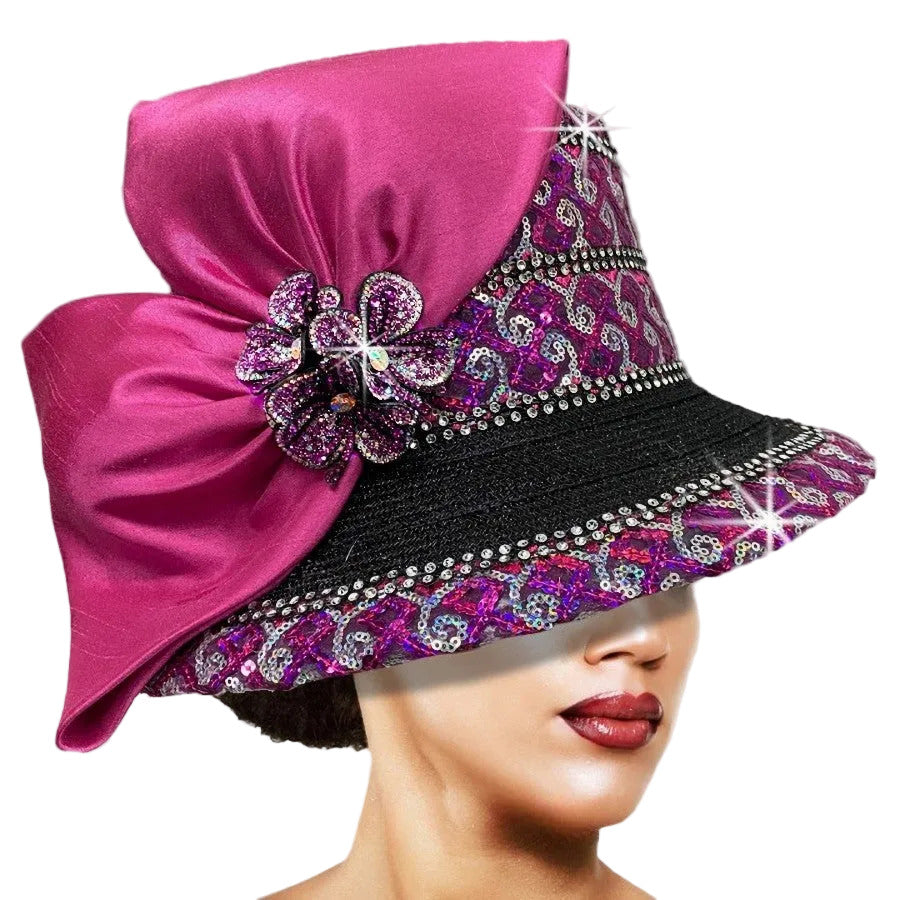 BIJOUX 3310-FU-QS Church Hat