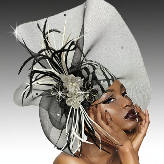 Church 3362-ZEBRA Church Hat