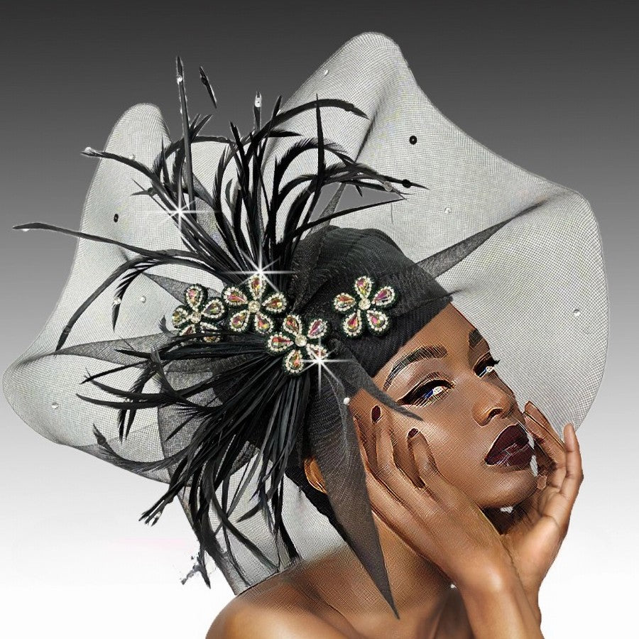 Church Hat 3362-BK TROPICANA