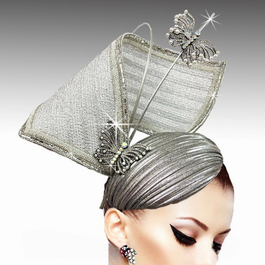 VICEROY FA3363-SI Church Fascinator